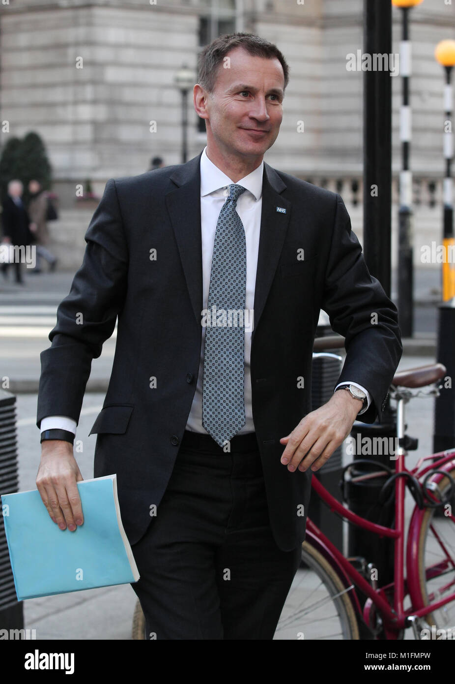 Secretary of state for health jeremy hunt hi-res stock photography and ...