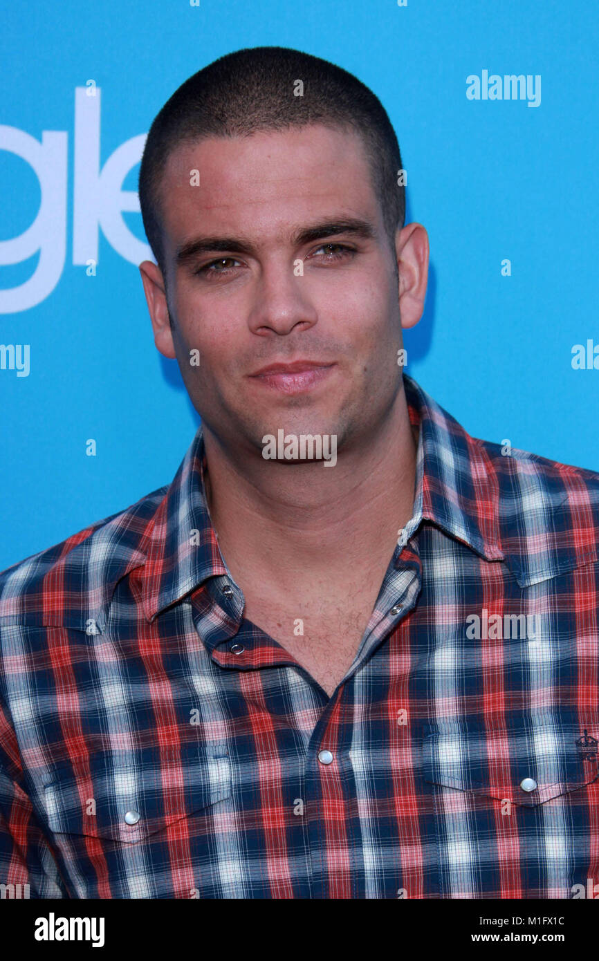 HOLLYWOOD - SEPTEMBER 07: Mark Salling attends the 'Glee' Season 2 Premiere Screening And DVD Release Party at Paramount Studios on September 7, 2010 in Hollywood, California.    People:  Mark Salling Stock Photo