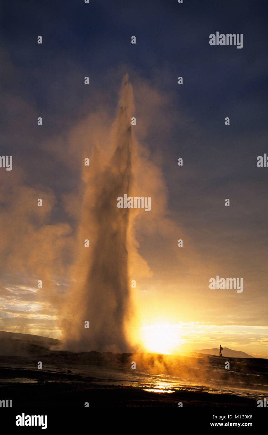 Famous strokkur geyser erupting hi-res stock photography and images - Alamy