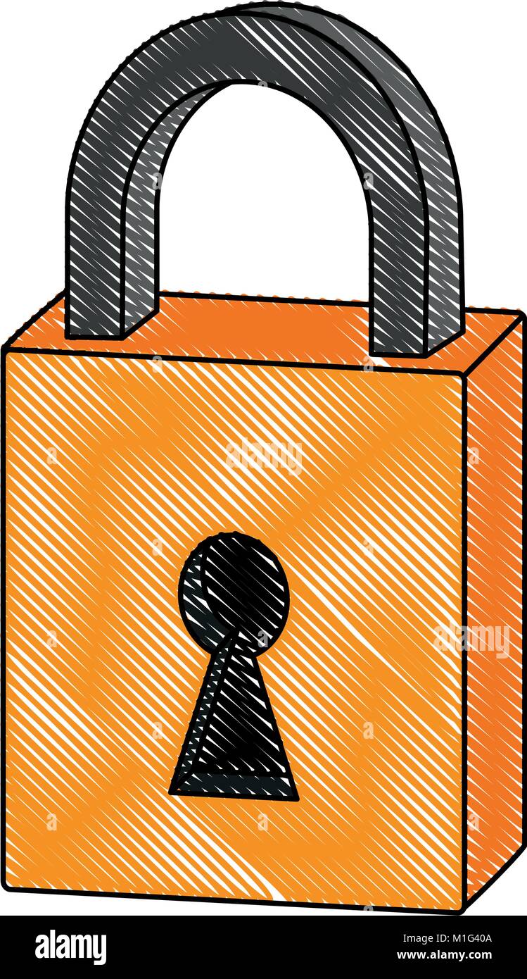 Security padlock symbol Stock Vector Image & Art Alamy