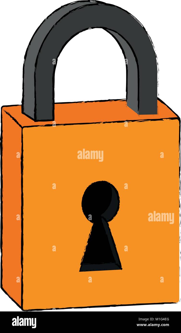 Security padlock symbol Stock Vector Image & Art Alamy