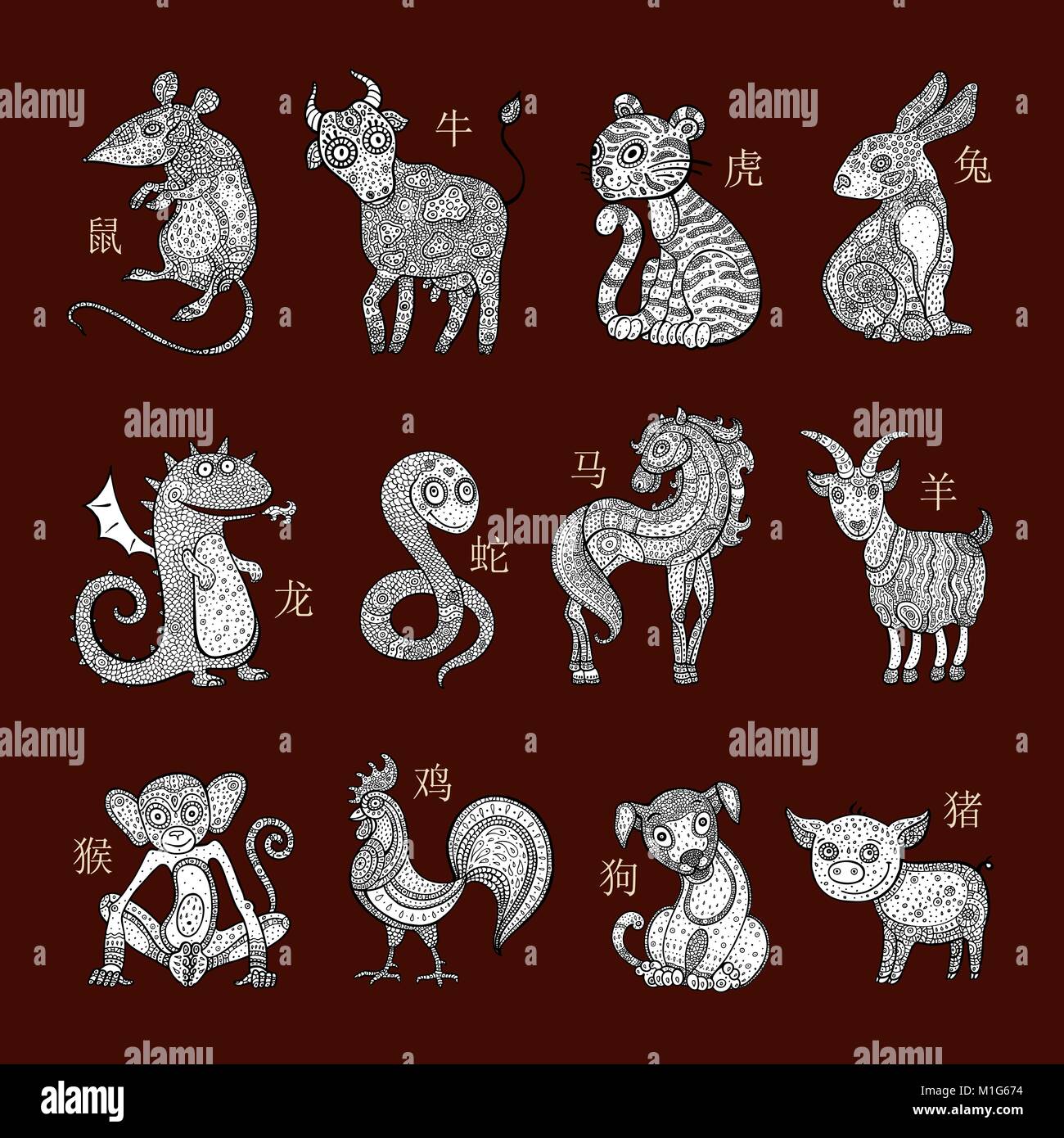 Zodiac Animal Signs
