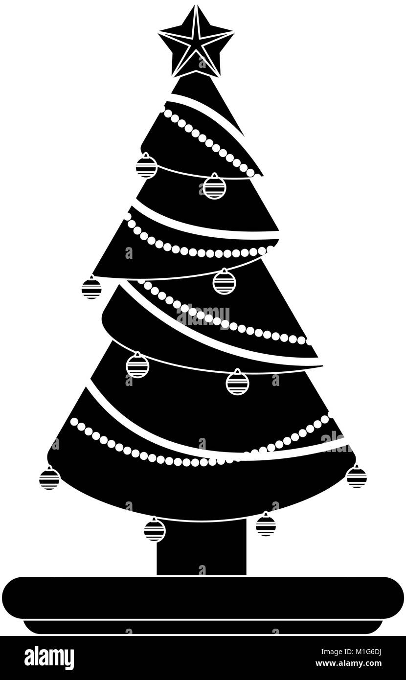 Christmas tree symbol Stock Vector Image & Art Alamy