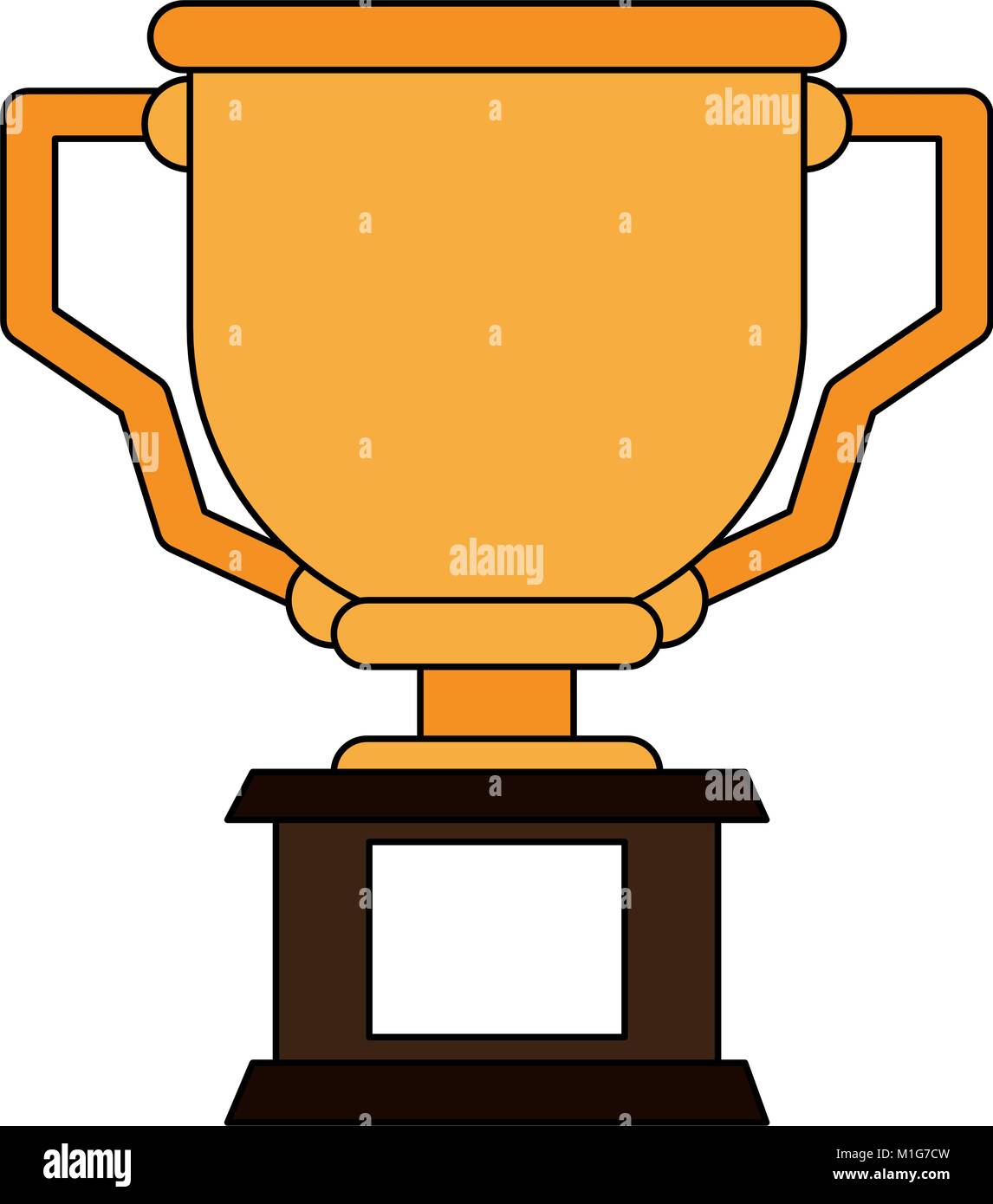 Trophy cup symbol Stock Vector Image & Art - Alamy