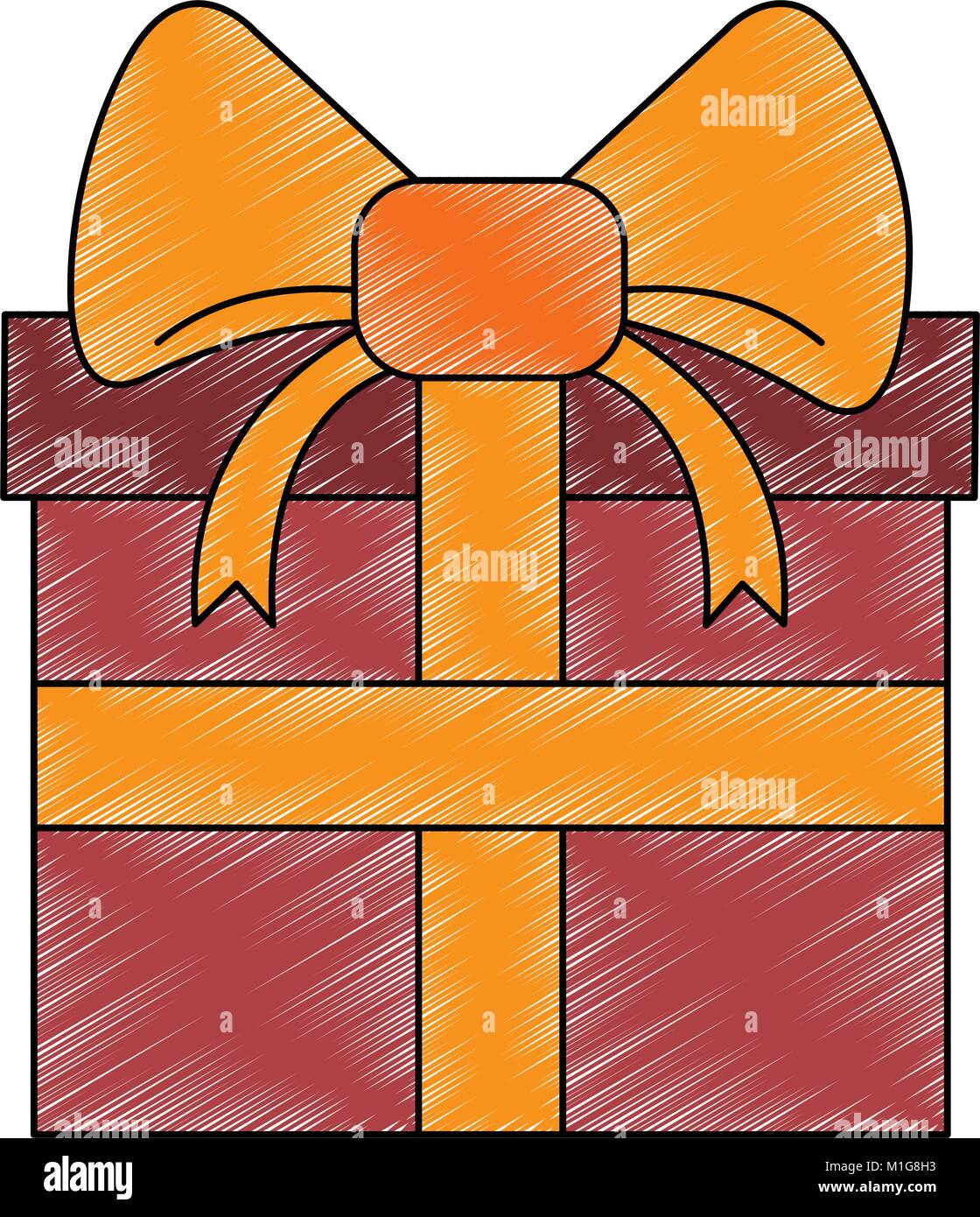 Gift box isolated Stock Vector Image & Art - Alamy