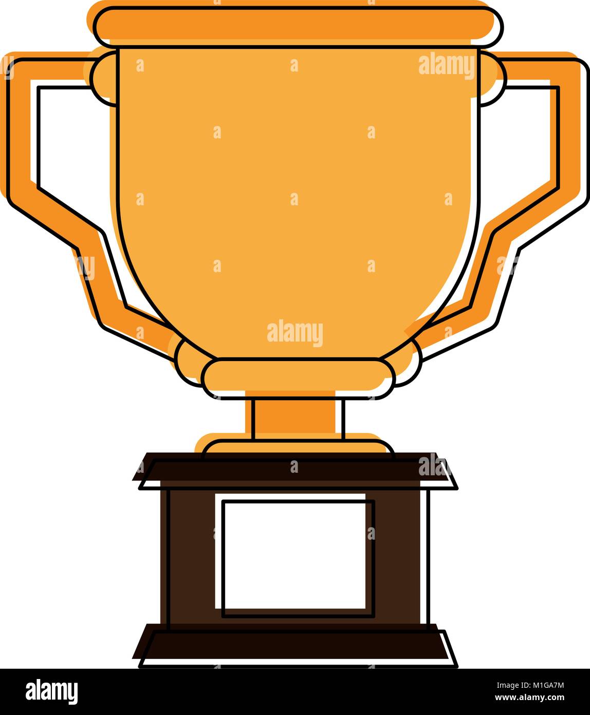 Trophy cup symbol Stock Vector Image & Art - Alamy