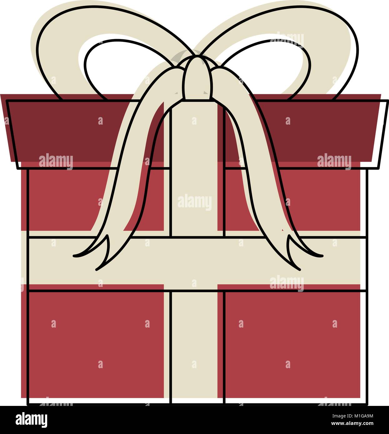 Gift box isolated Stock Vector Image & Art - Alamy