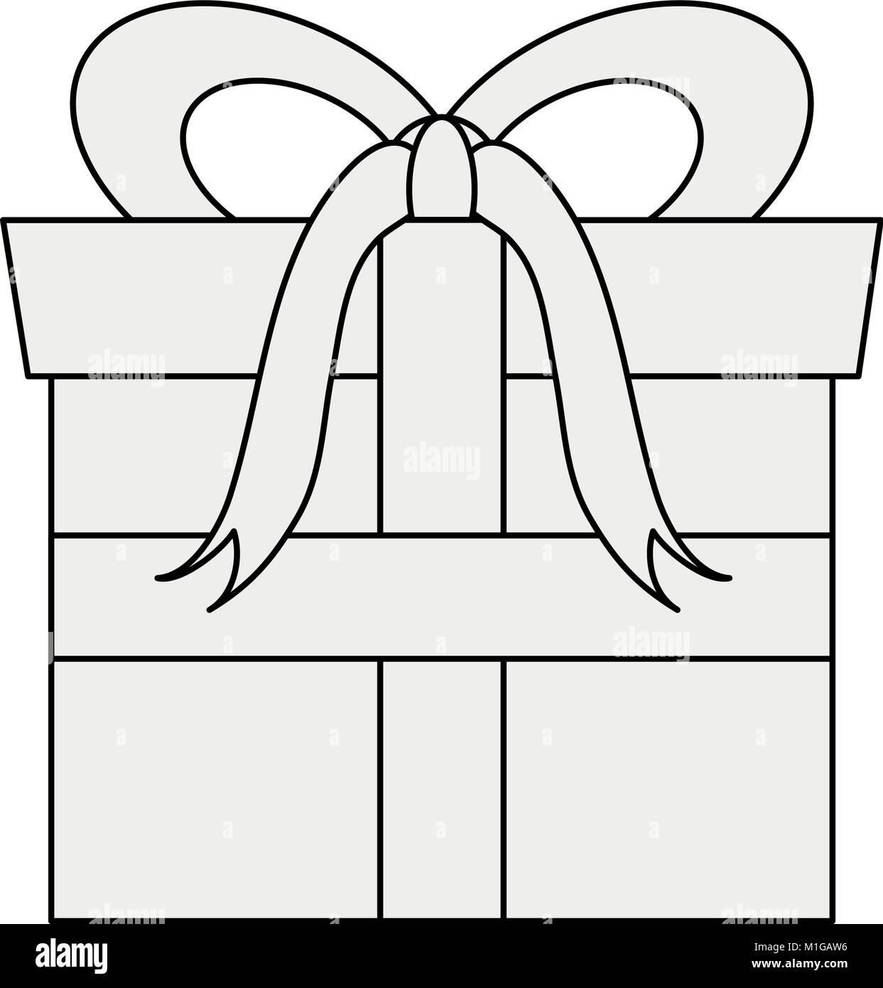 Gift box isolated Stock Vector Image & Art - Alamy