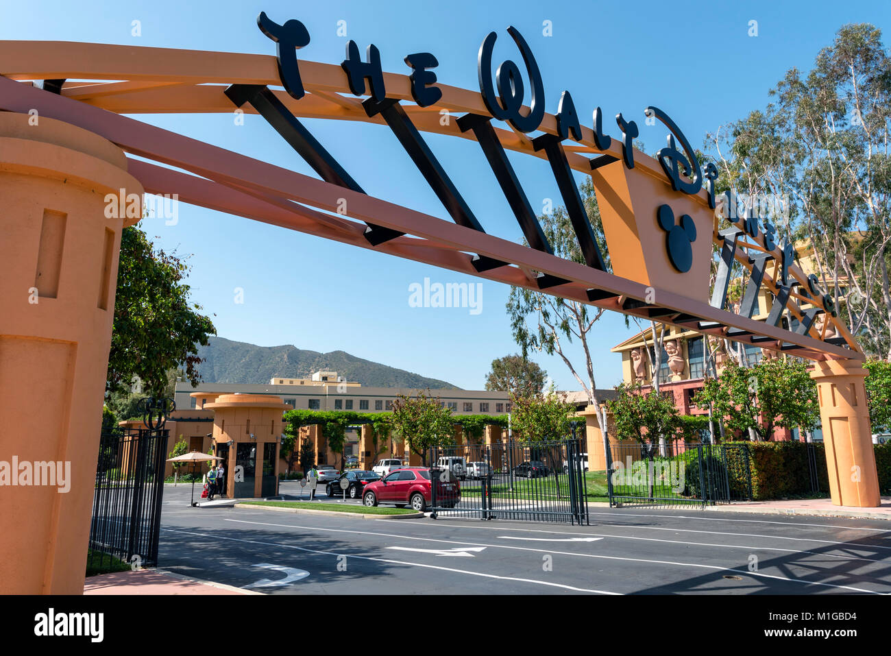 Walt Disney film studios, Los Angeles Stock Photo - Alamy