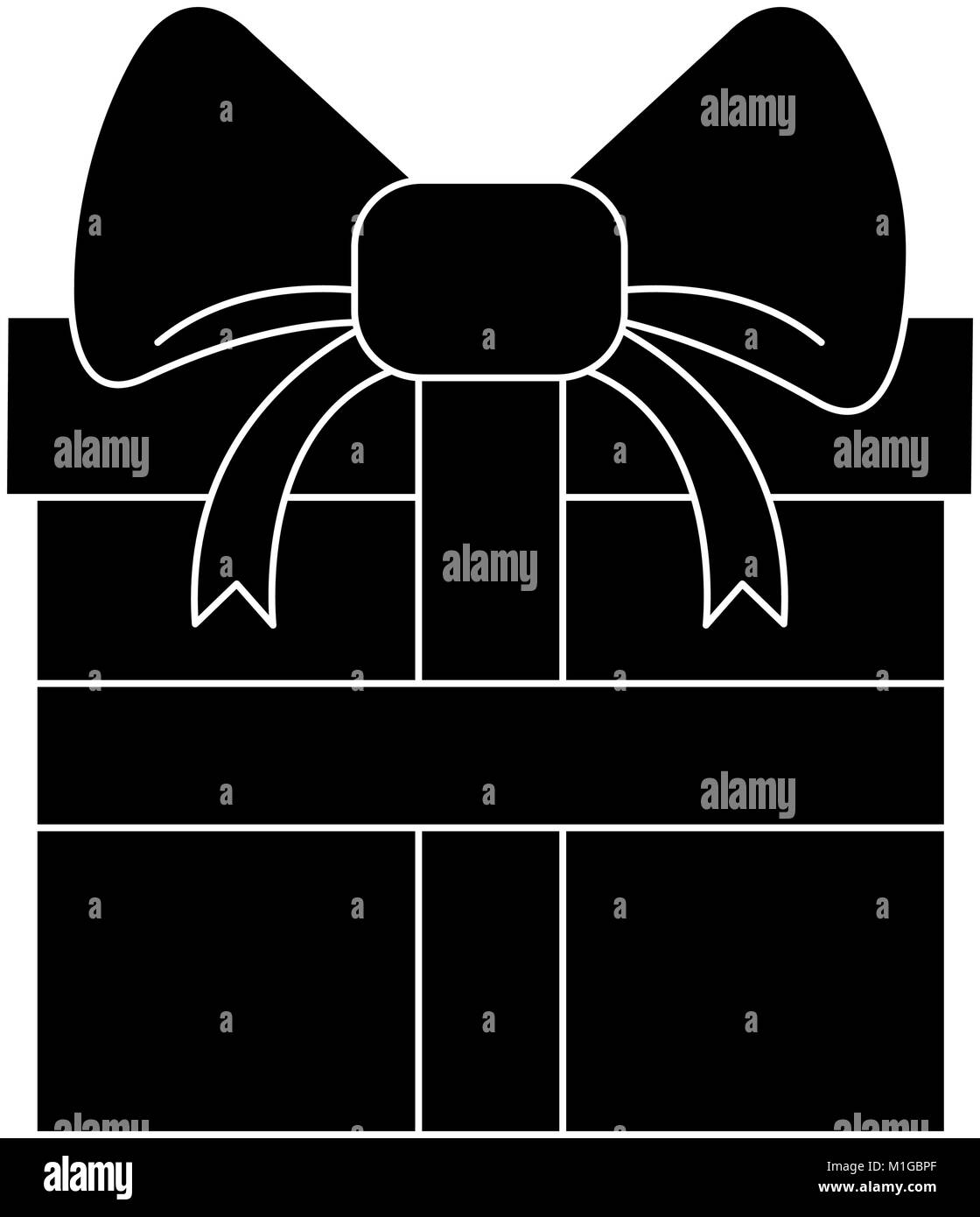 Gift box isolated Stock Vector Image & Art - Alamy