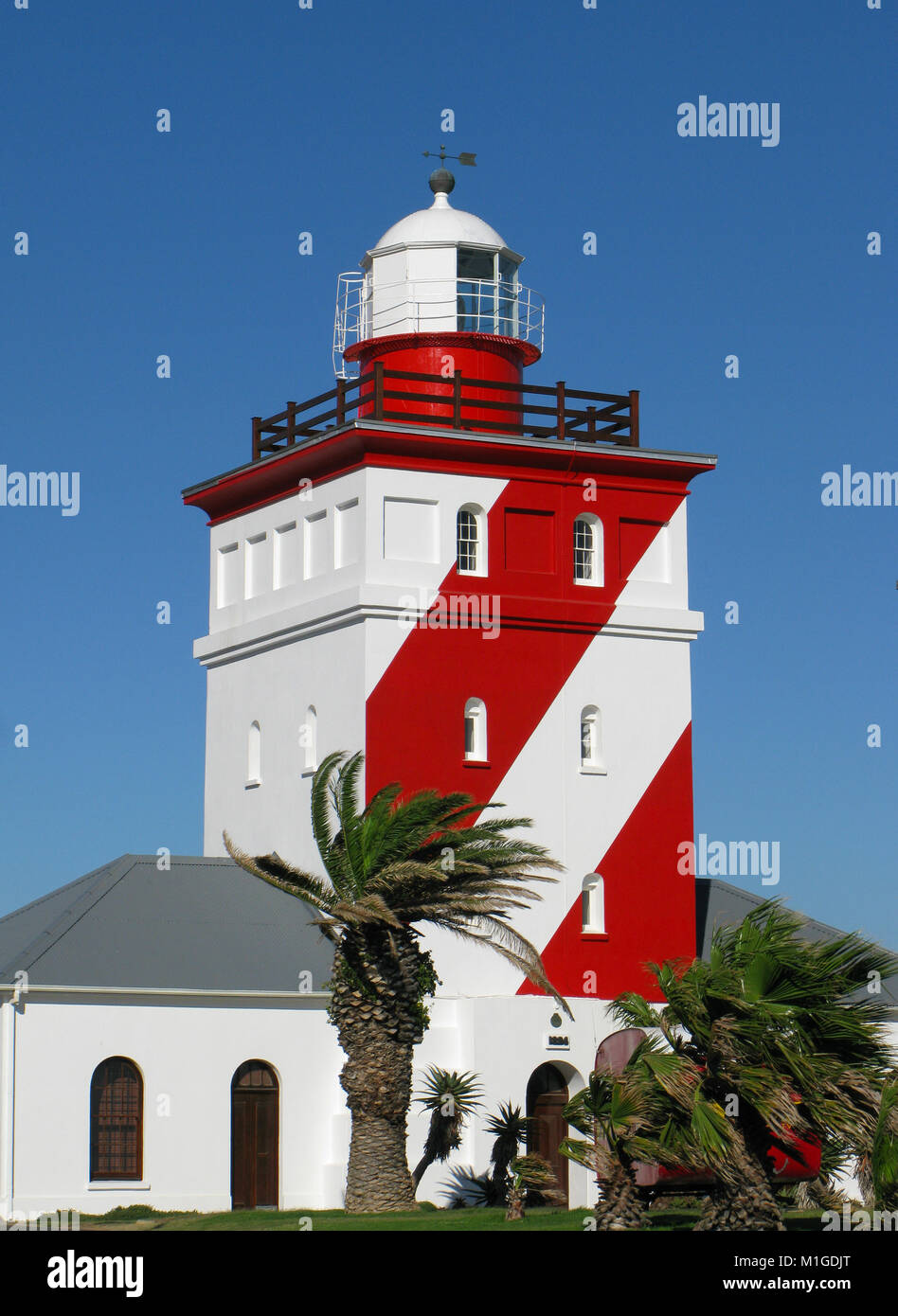 Green Point Lighthouse, Cape Town, South Africa Stock Photo