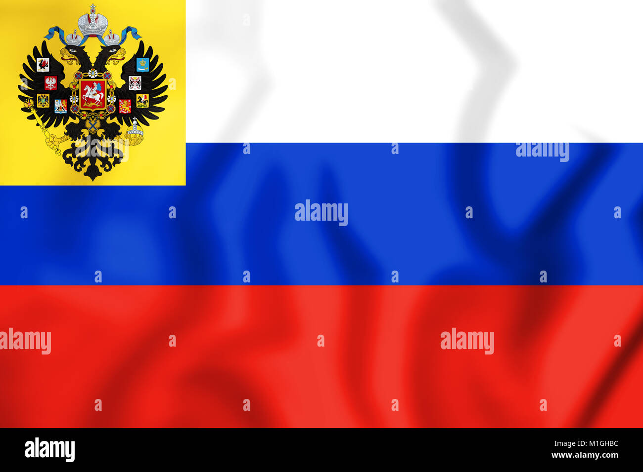 Imperial russia flag hi-res stock photography and images - Alamy