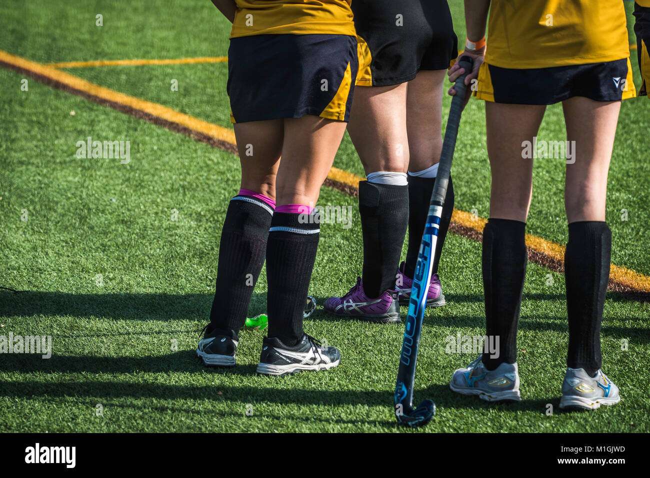 high-school-girls-field-hockey-competition-stock-photo-alamy