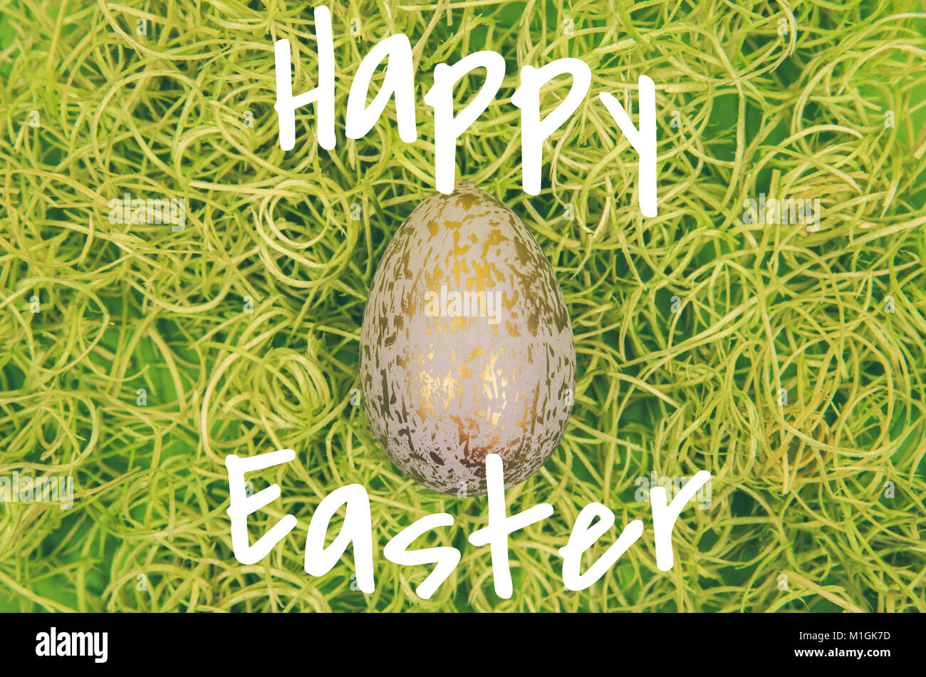 Creative easter composition. Stock Photo