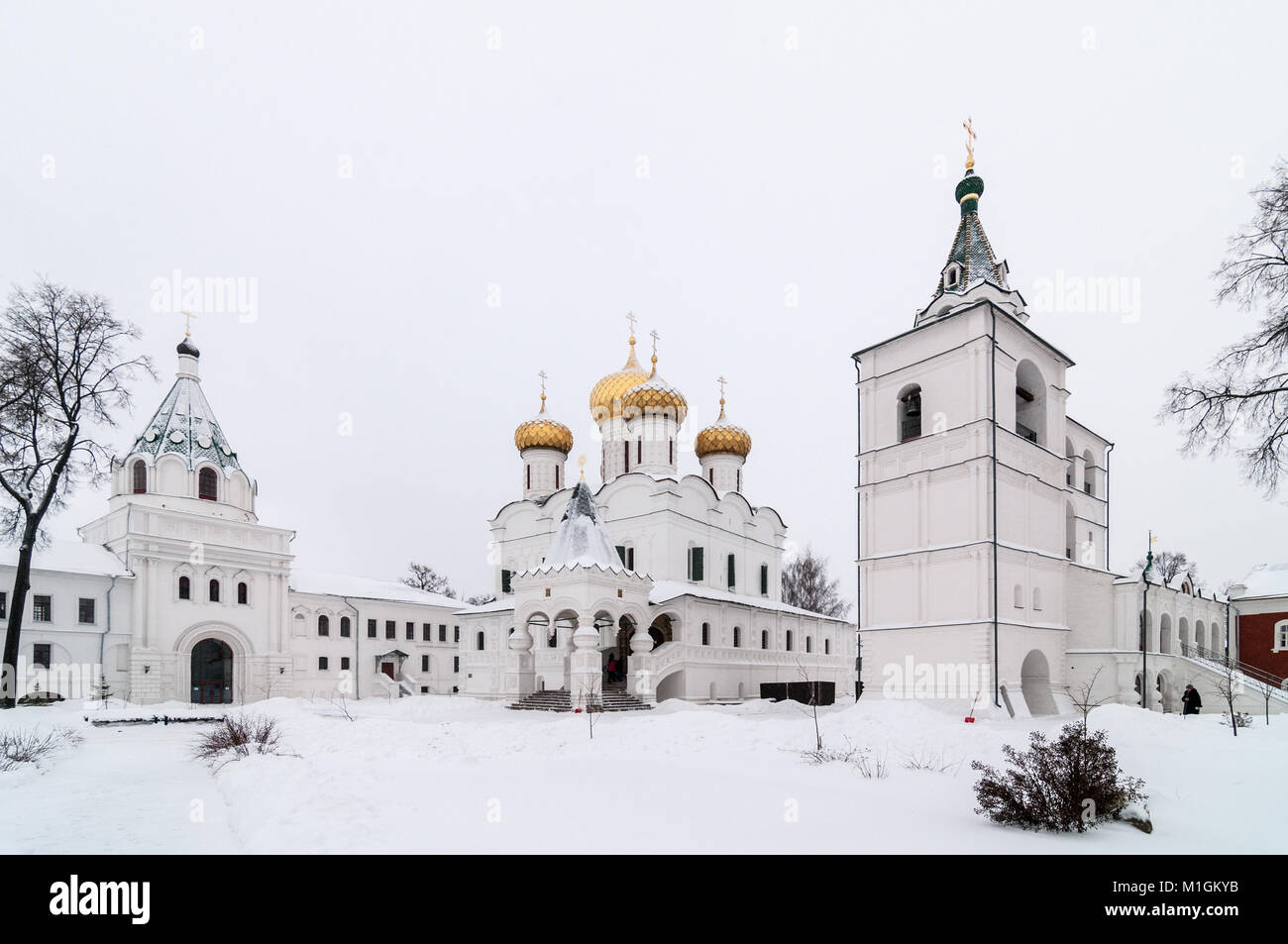 The Ipatiev Monastery, a male monastery, situated on the bank of the ...