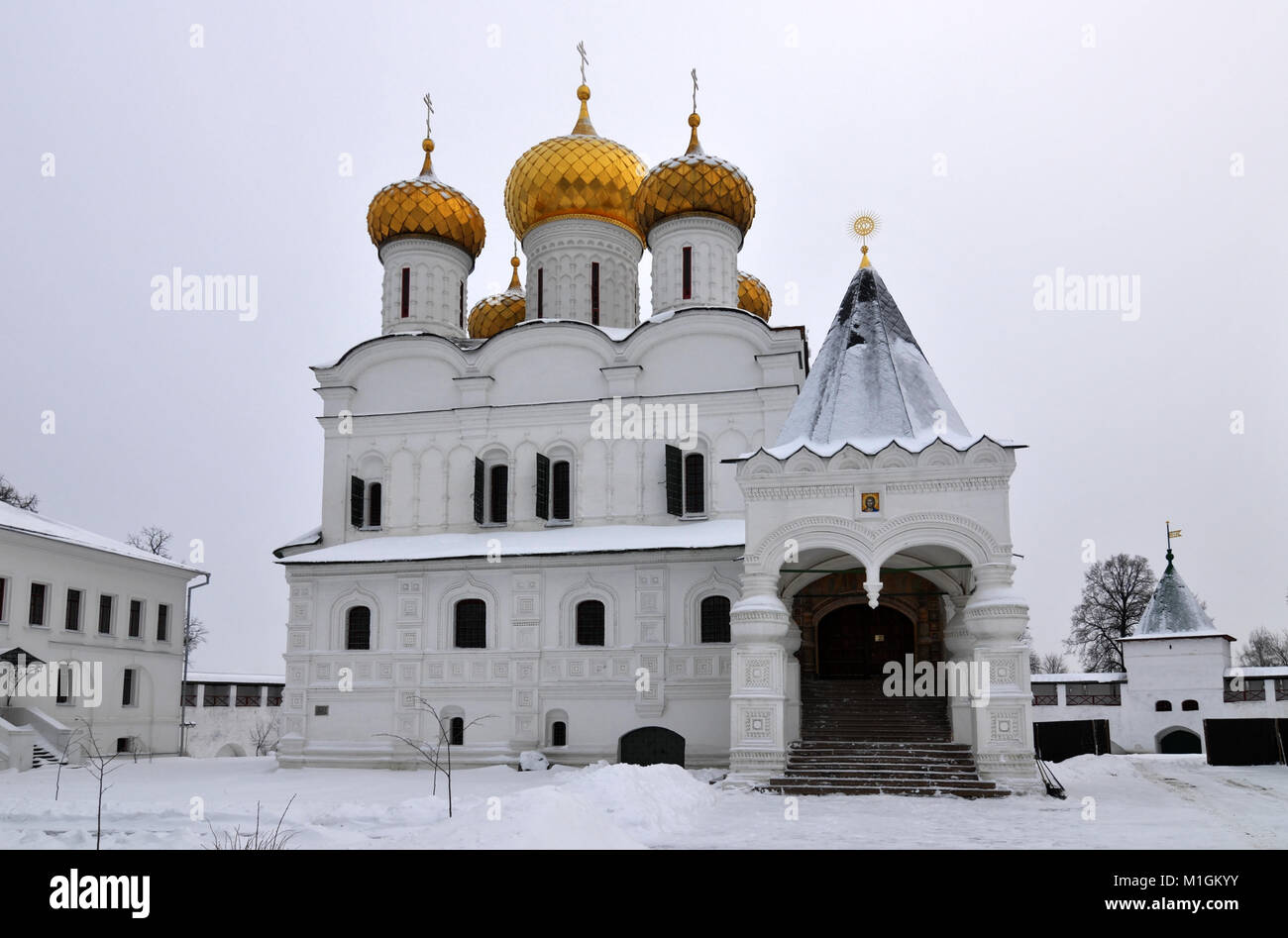 The Ipatiev Monastery, a male monastery, situated on the bank of the ...