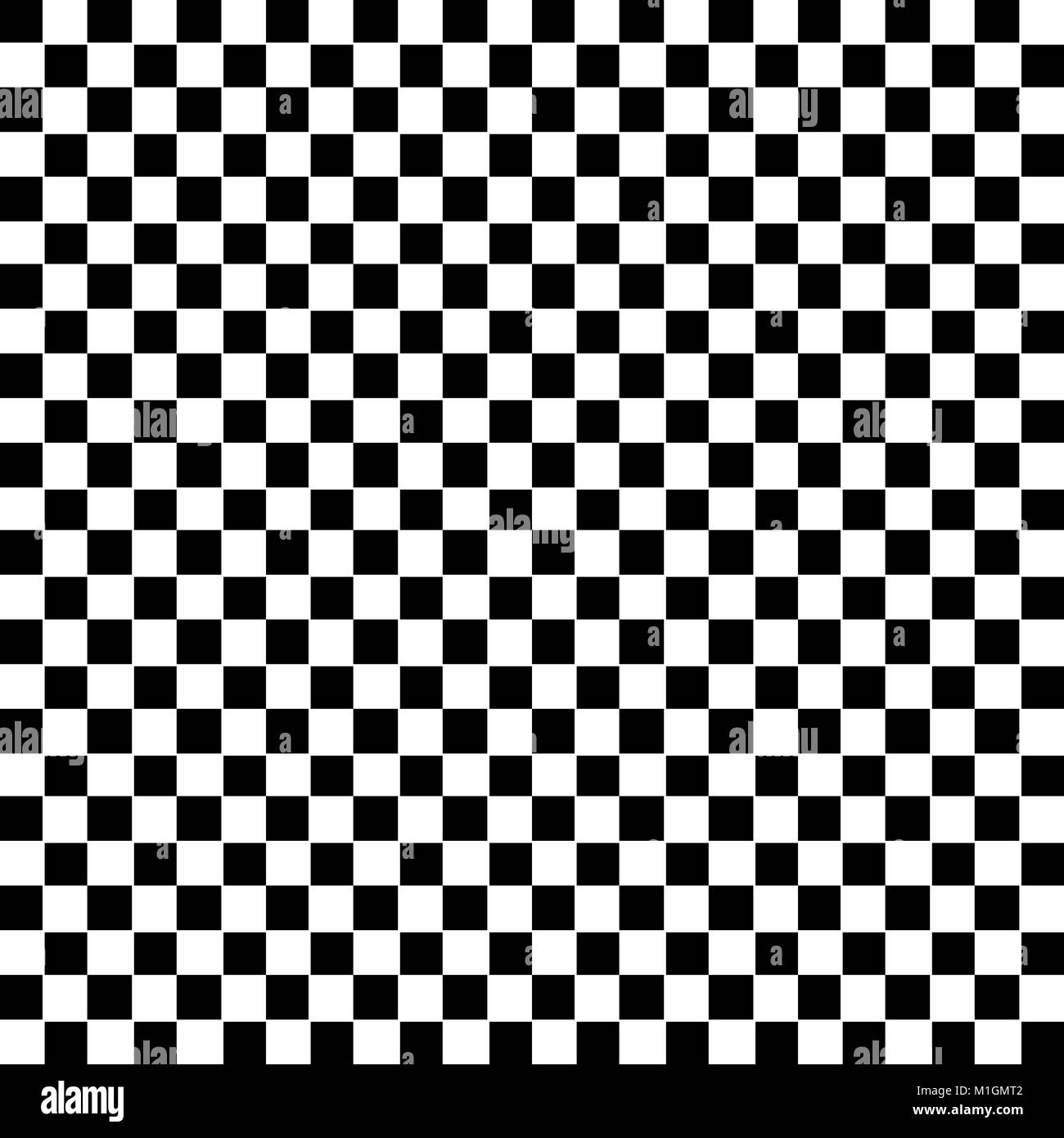Seamless squared background. Black and white rectangular backdrop Stock ...
