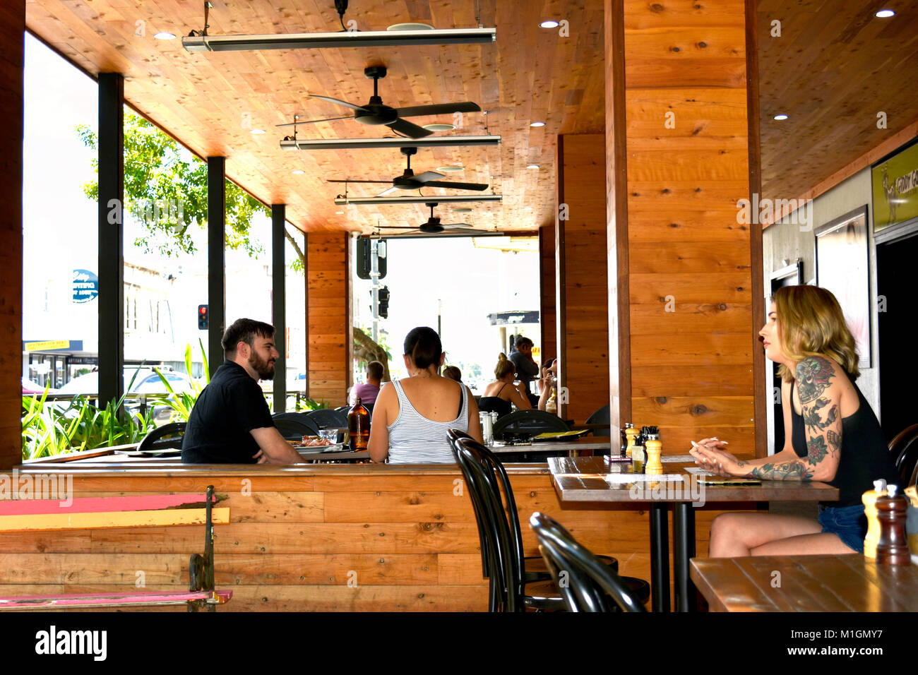 Walk Cafe Rdc SIDE WALK CAFES Stock Photo - Alamy