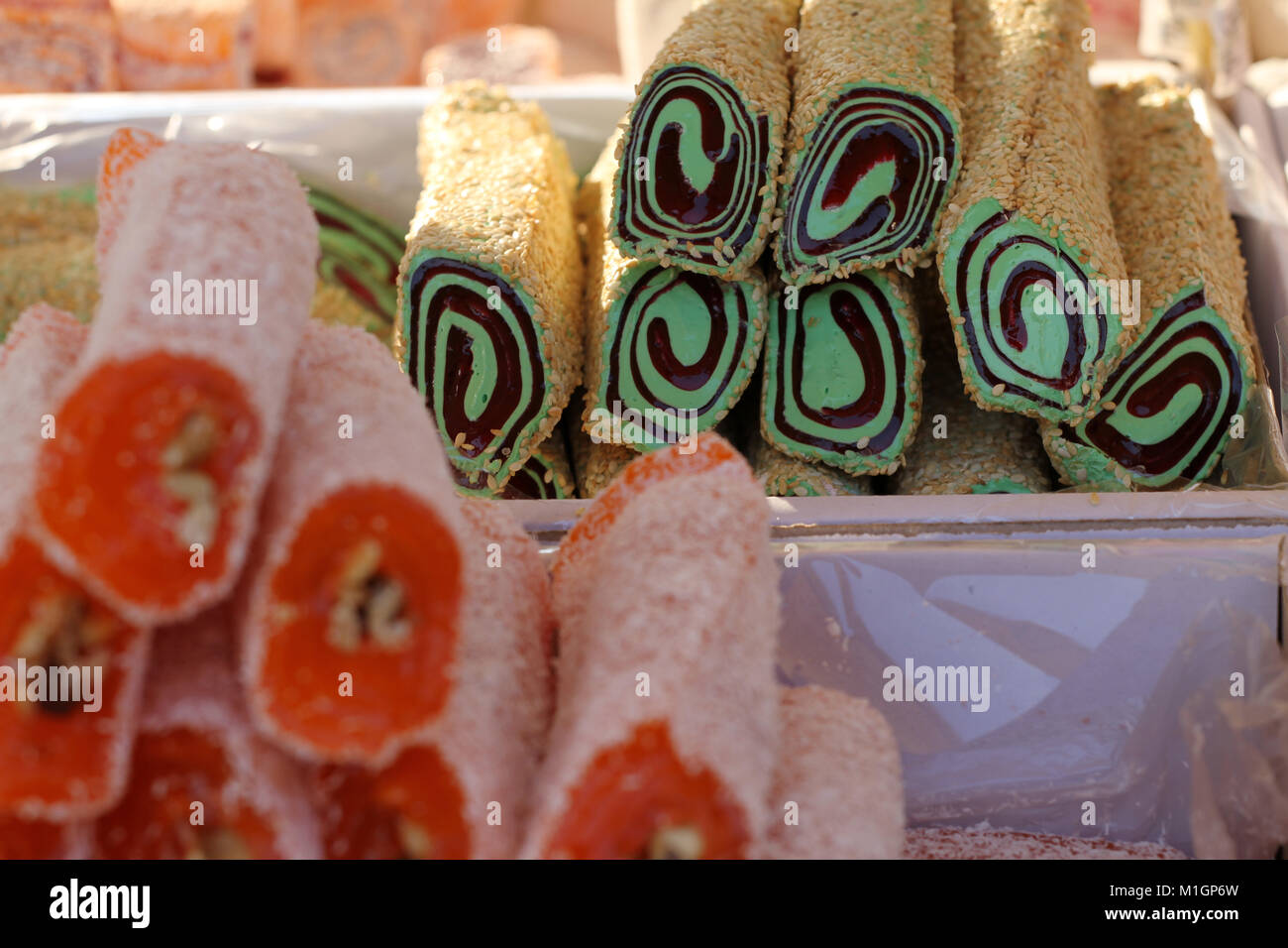 Turkish candies hi-res stock photography and images - Alamy