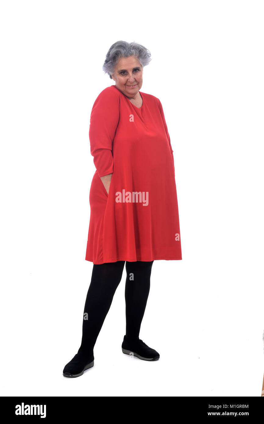 Stylish older woman full length hi-res stock photography and images - Alamy