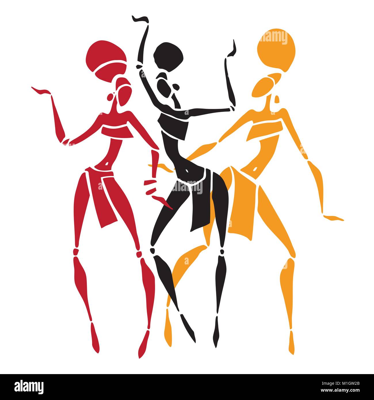 African tribe women Cut Out Stock Images & Pictures - Alamy