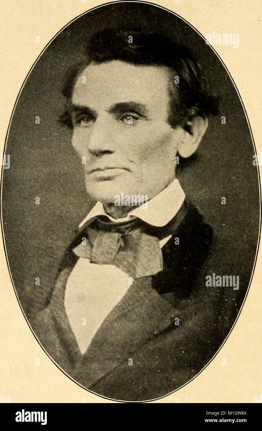 Abraham Lincoln, the boy and the man (1908) (14747701026 Stock Photo ...