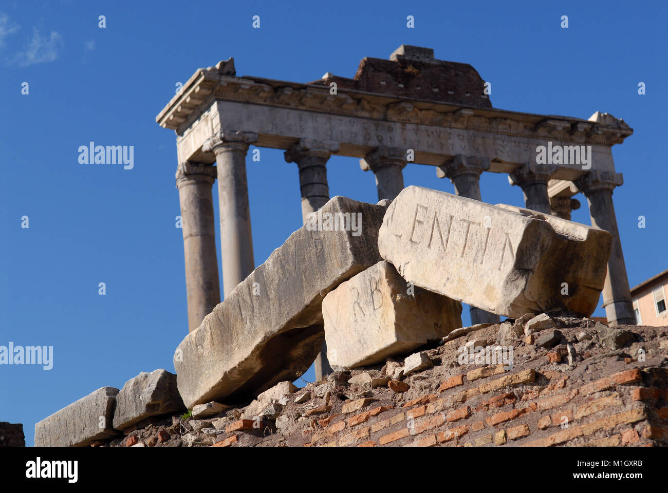 Rome, Italy. Imperial Forum. Stock Photo