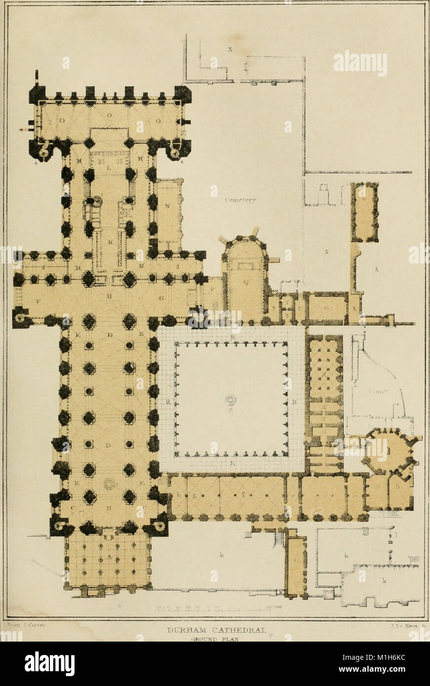 An attempt to discriminate the styles of architecture in England, from the conquest to the reformation - with a sketch of the Grecian and Roman orders (1881) (14775122331) Stock Photo