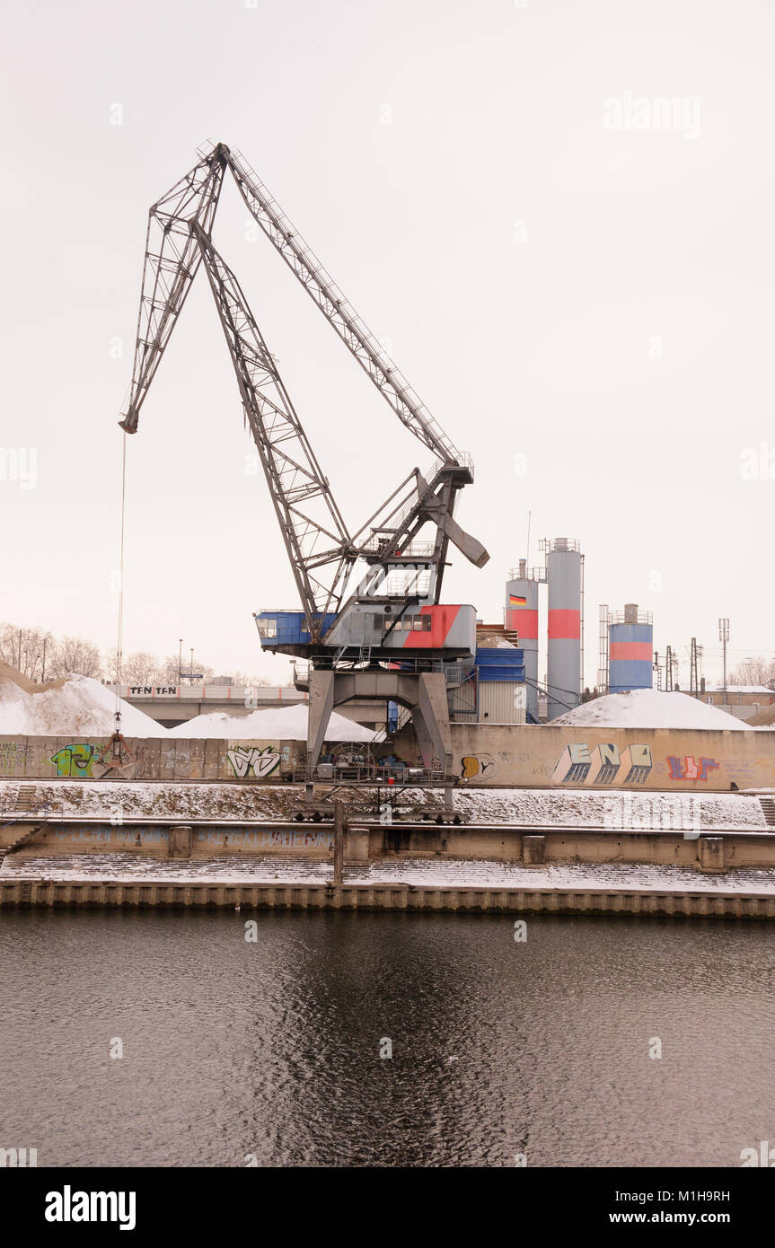 Mannheim, Hafen Stock Photo