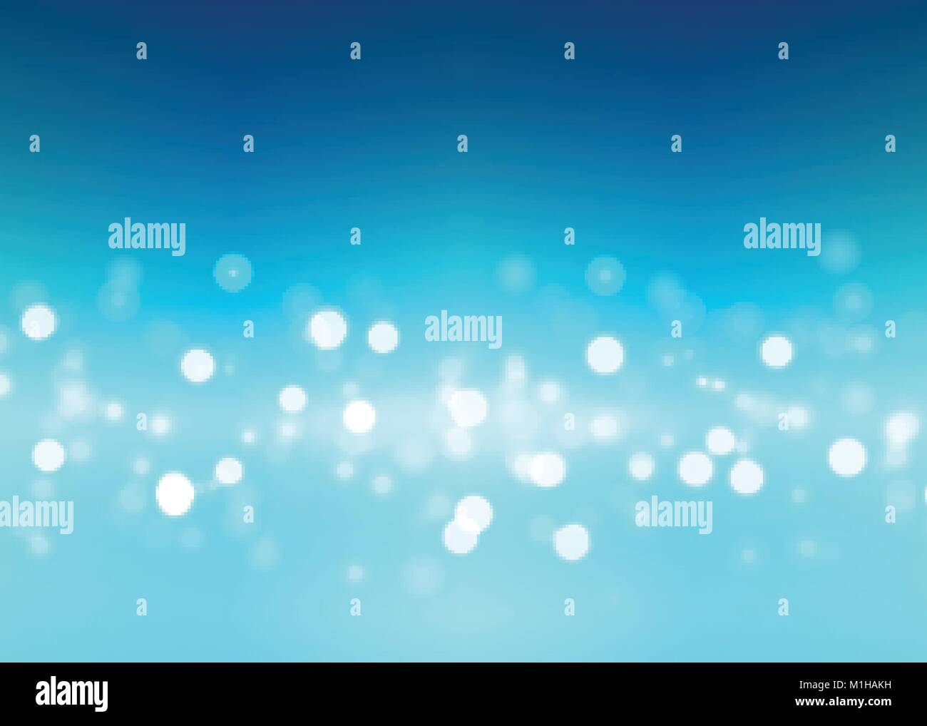 Abstract bokeh lights on blue background Stock Vector Image & Art - Alamy