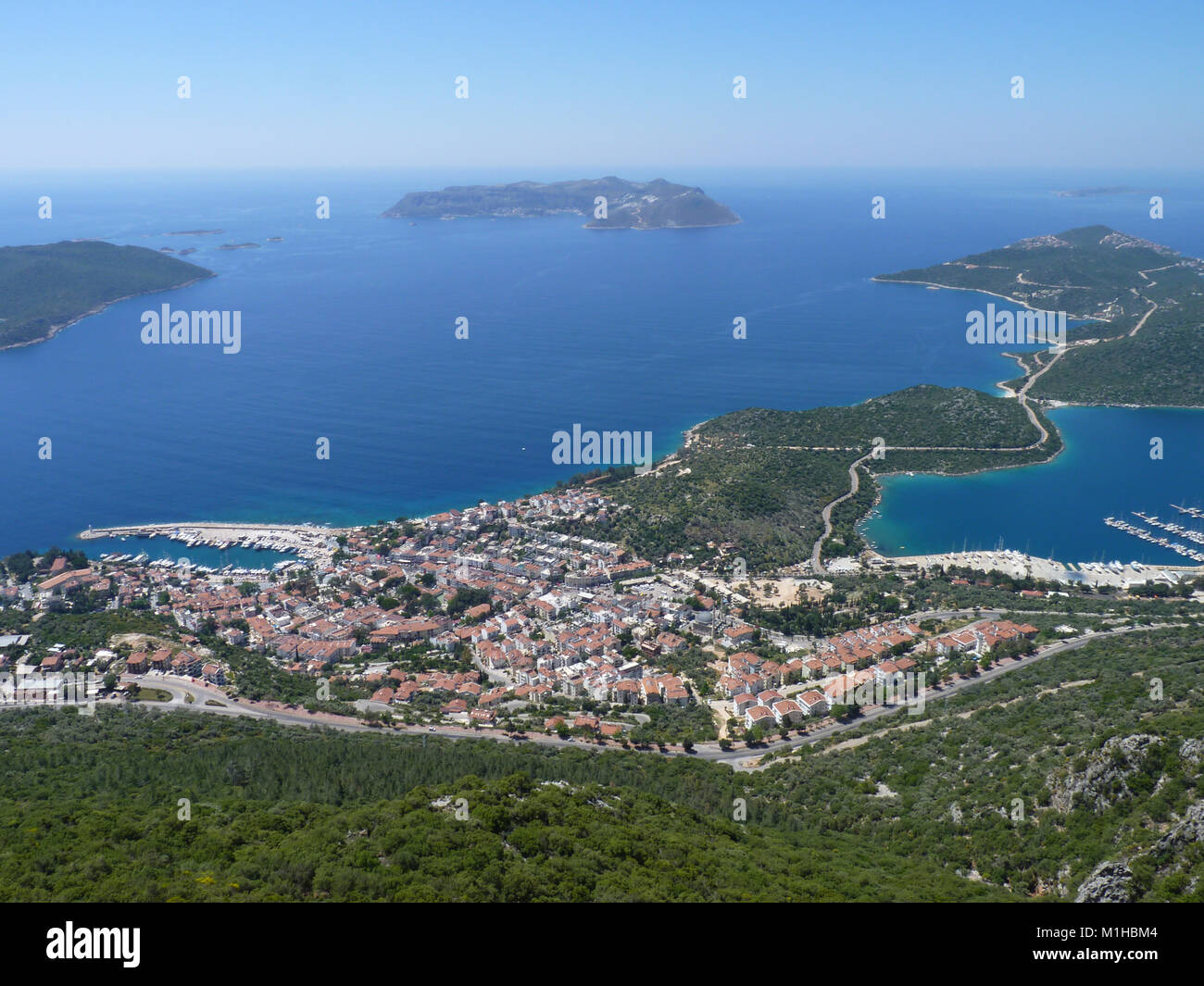 Kas from the Lycian Way Stock Photo