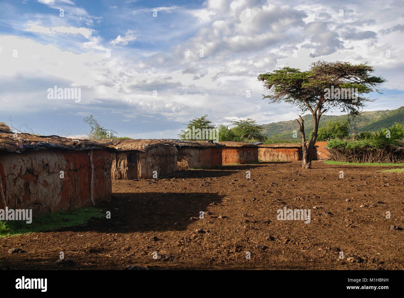Masai mara tribe landscape hi-res stock photography and images - Alamy