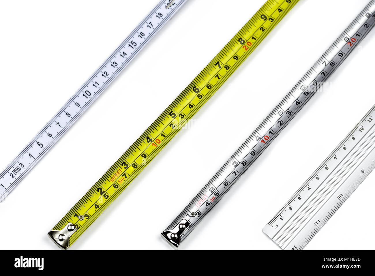 different tape measures