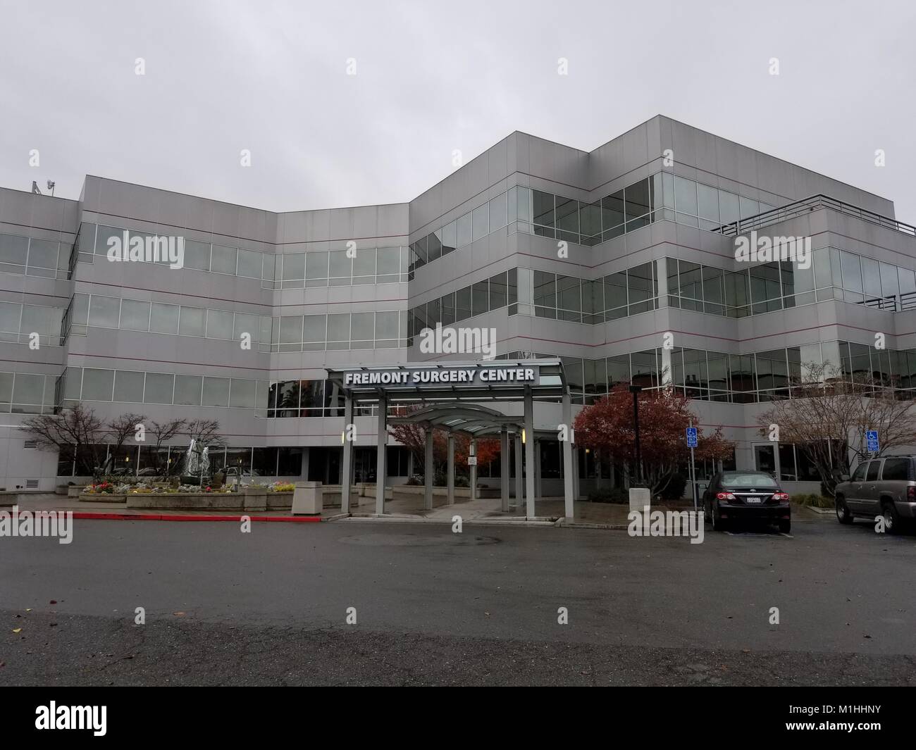 Facade of the Fremont Surgery Center, an ambulatory surgery center in Fremont, California, January 5, 2018. () Stock Photo