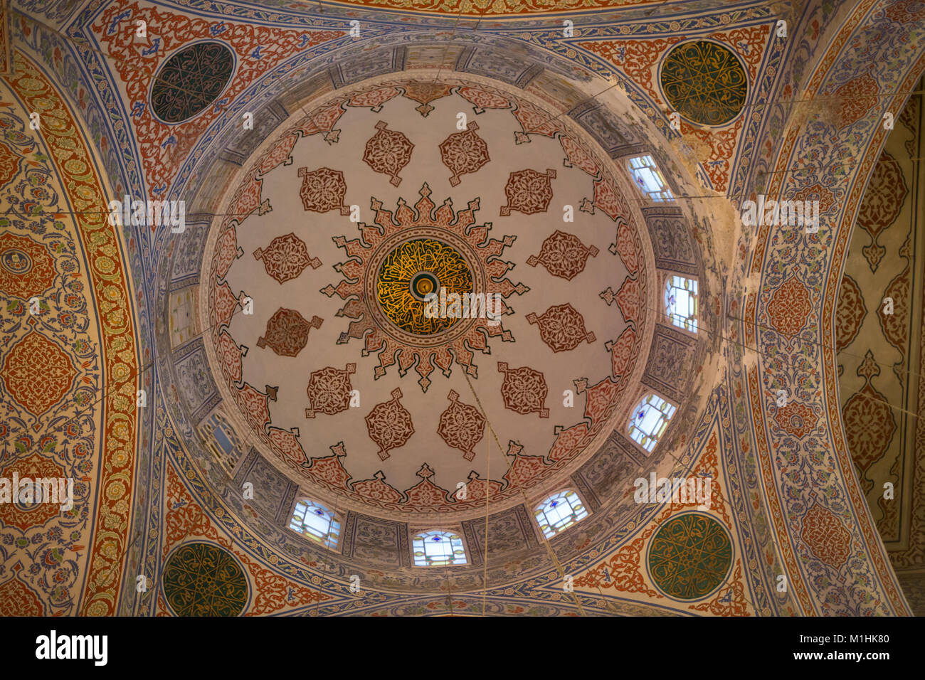 Inside the islamic Blue mosque in Istanbul, Turkey Stock Photo - Alamy