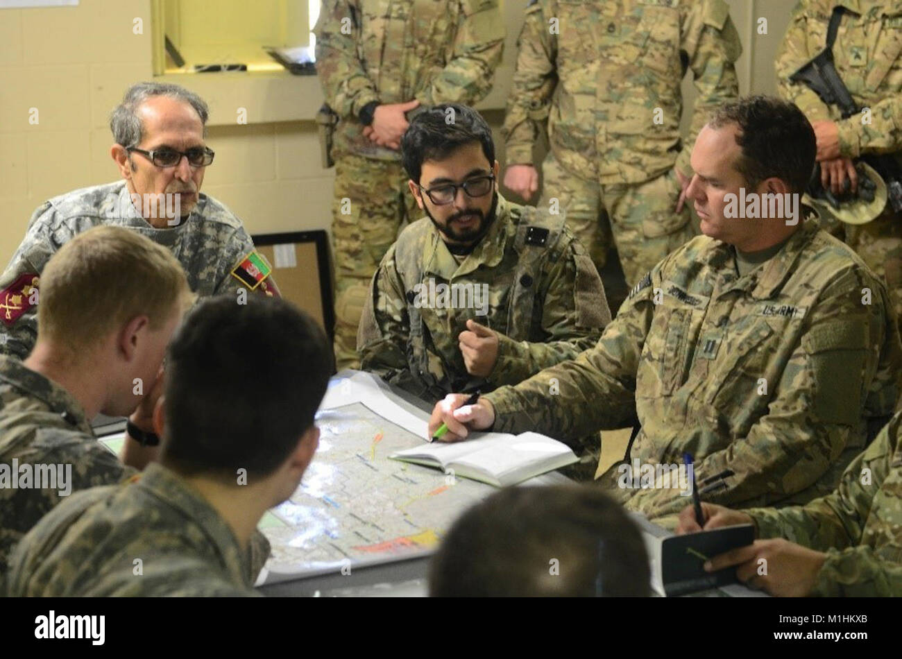 A 1st Battalion, 1st Security Force Assistance Brigade combat advisor ...