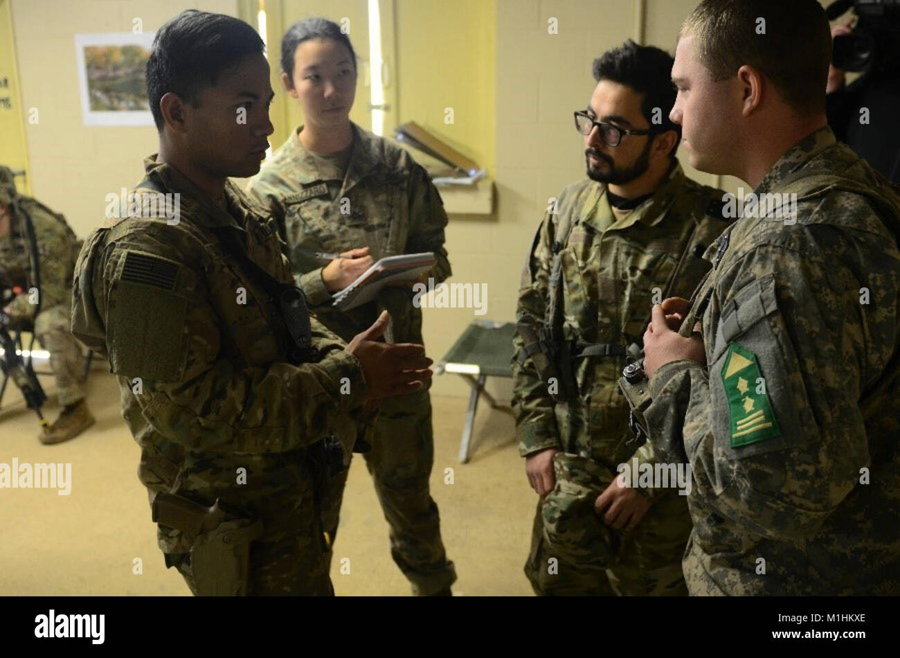 Soldiers from the 1st Battalion, 1st Security Force Assistance Brigade ...