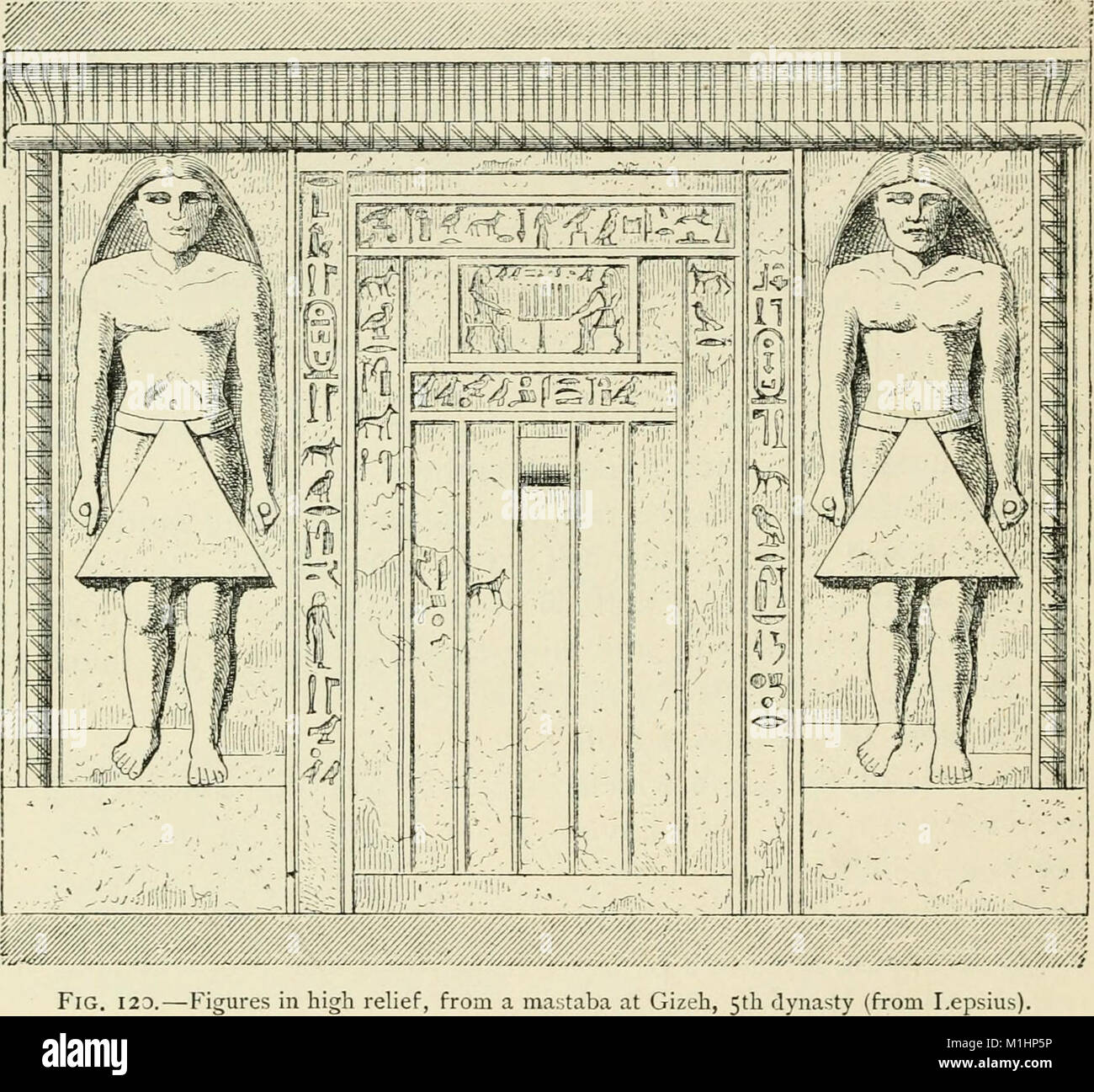A history of art in ancient Egypt (1883) (14585900520 Stock Photo - Alamy