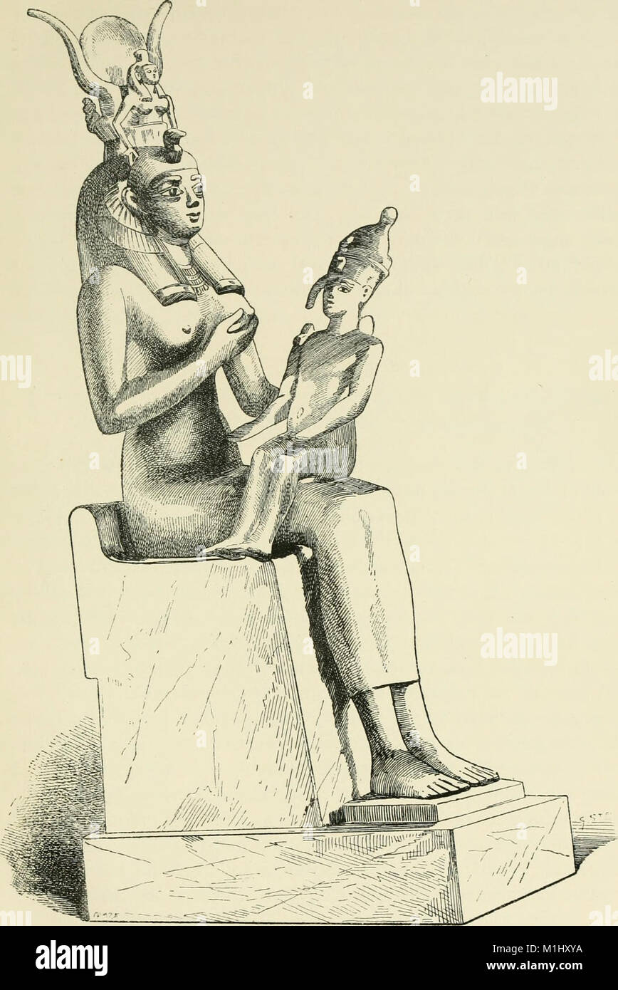 A history of art in ancient Egypt (1883) (14769397631 Stock Photo - Alamy