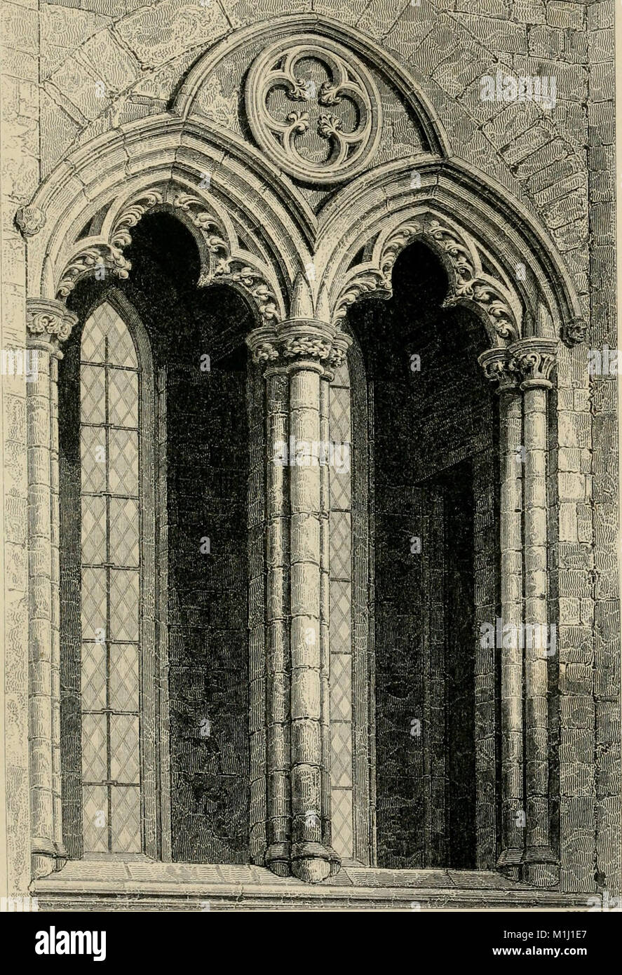 An attempt to discriminate the styles of architecture in England, from the conquest to the reformation - with a sketch of the Grecian and Roman orders (1881) (14775153111) Stock Photo