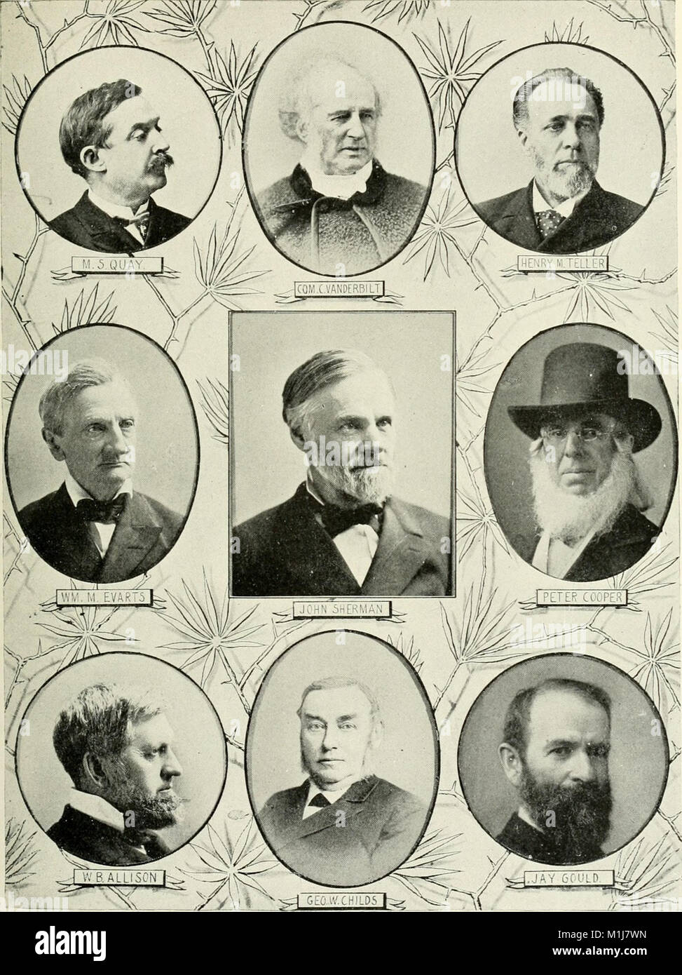 A Biographical history of Nodaway and Atchison counties, Missouri - compendium of national biography (1901) (14804049303) Stock Photo