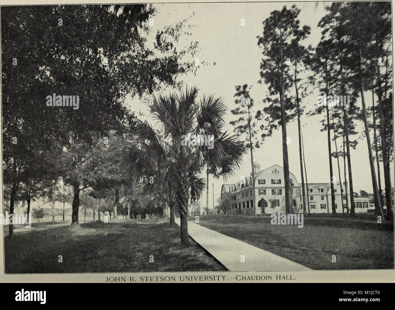 The 1900 annual catalogue of John B. Stetson University lists the