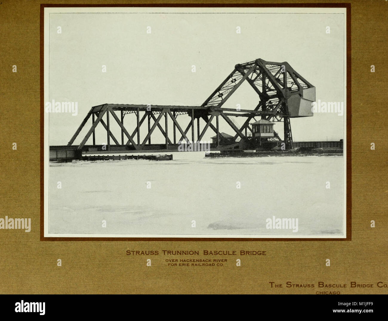 An investigation of a Strauss trunnion bascule bridge (1912