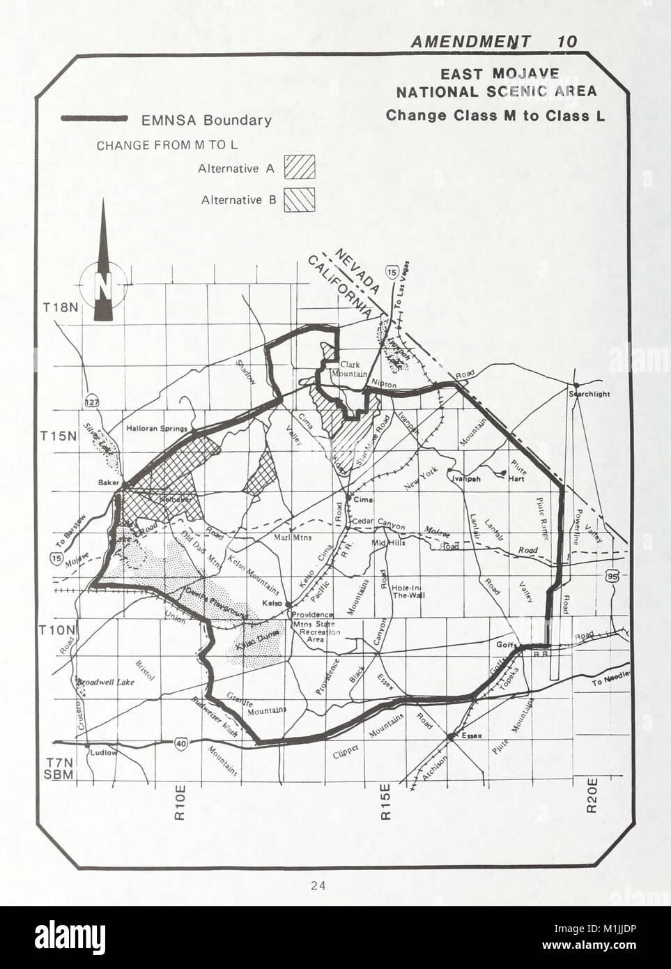 Plan Amendment Example 1988 plan amendments to the California Desert Conservation Area plan of ...