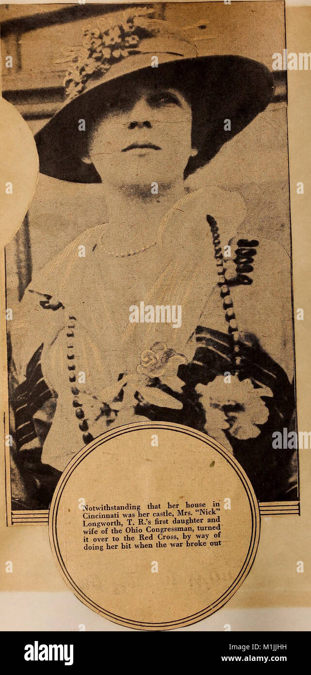 Alice Roosevelt Longworth High Resolution Stock Photography and Images