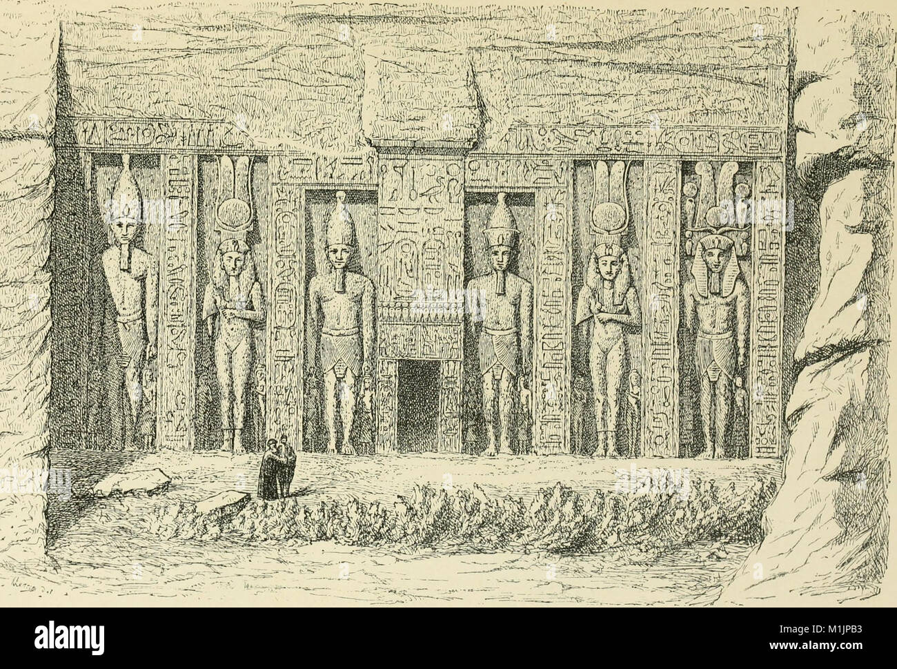A history of art in ancient Egypt (1883) (14586042179 Stock Photo - Alamy