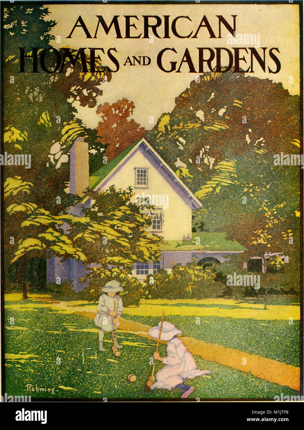American homes and gardens (1910) (18151668192 Stock Photo - Alamy