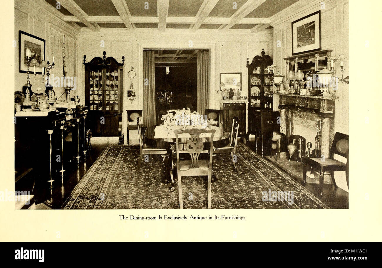 *American Homes and Gardens* (1907) showcases interior and exterior ...