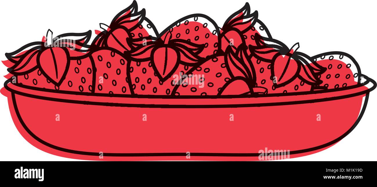 Isolated strawberry design Stock Vector Image & Art - Alamy