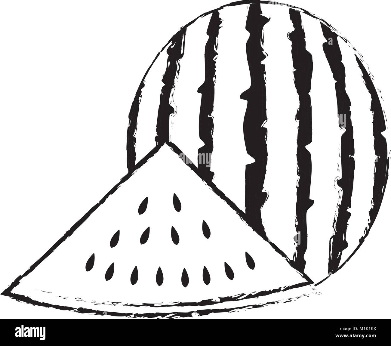 Isolated watermelon design Stock Vector Image & Art - Alamy